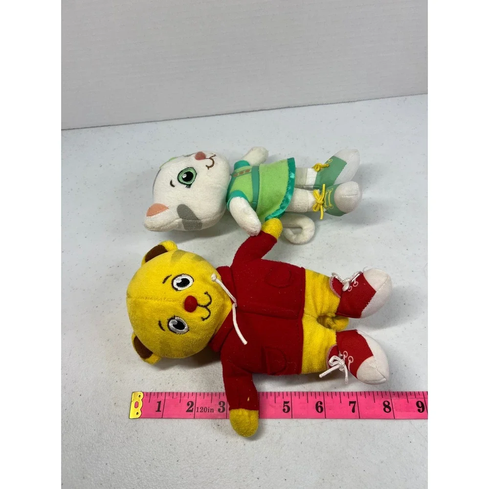 Daniel Tiger and Katerina Kittycat Plush Set 7 Inch Jakks Pacific PBS Kids Toys